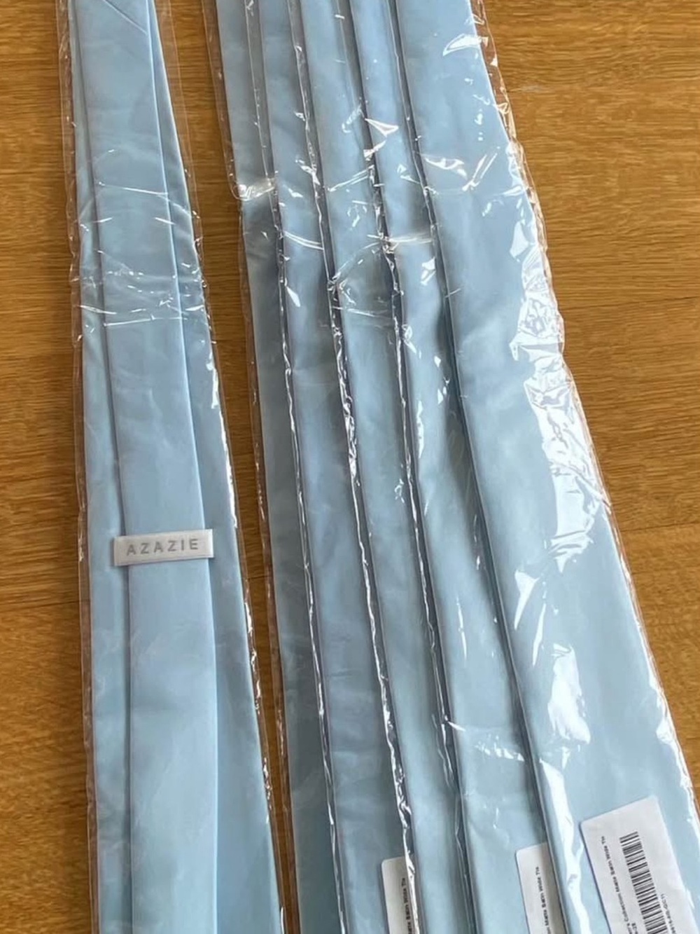Azazie sky Blue ties (6)